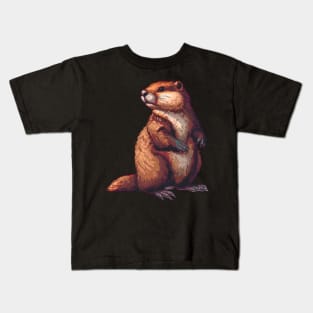 16-Bit Beaver Kids T-Shirt